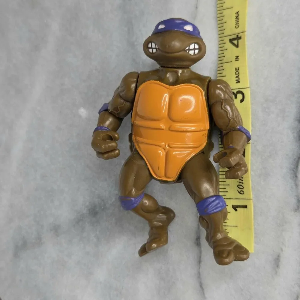 Vintage 1988 TMNT Donatello Action Figure 4
